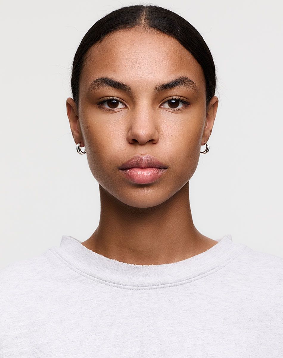 Meadowlark Small Bliss Hoops - Silver