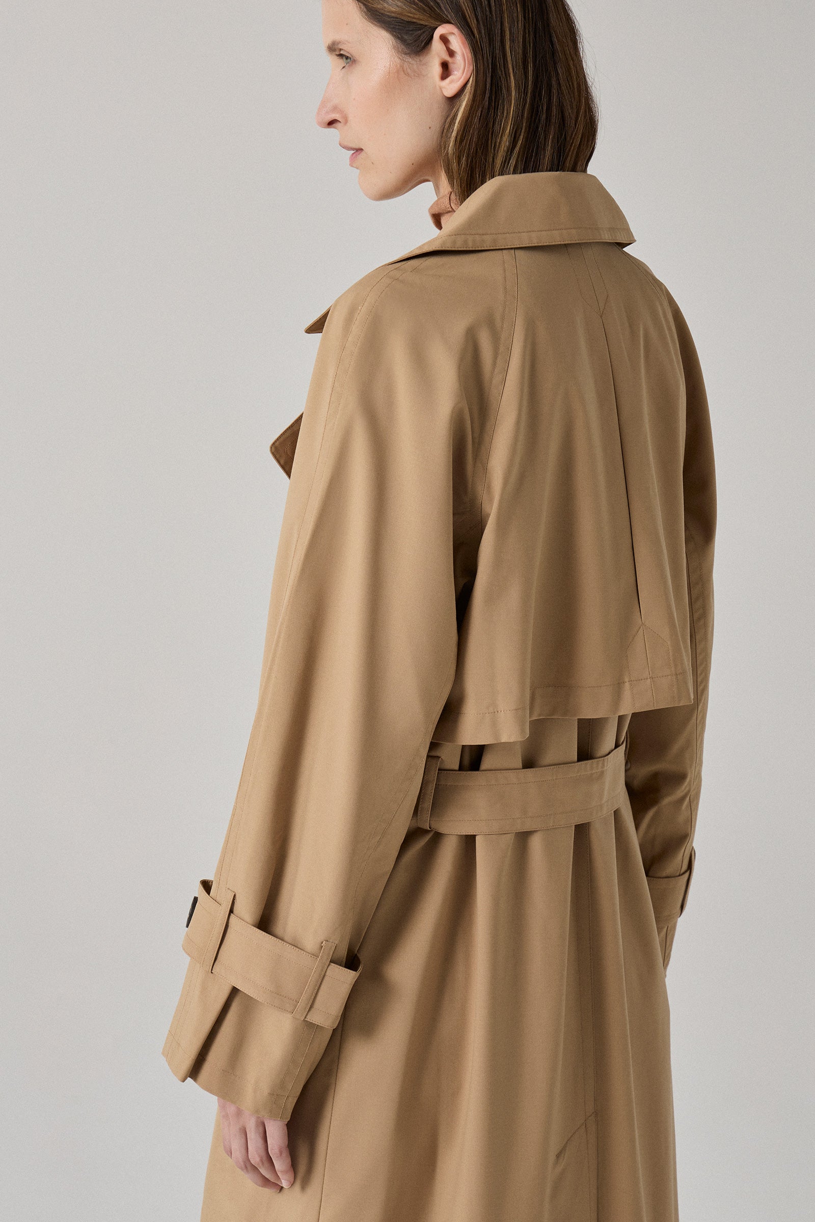 Ultrafine Wool Trench Coat