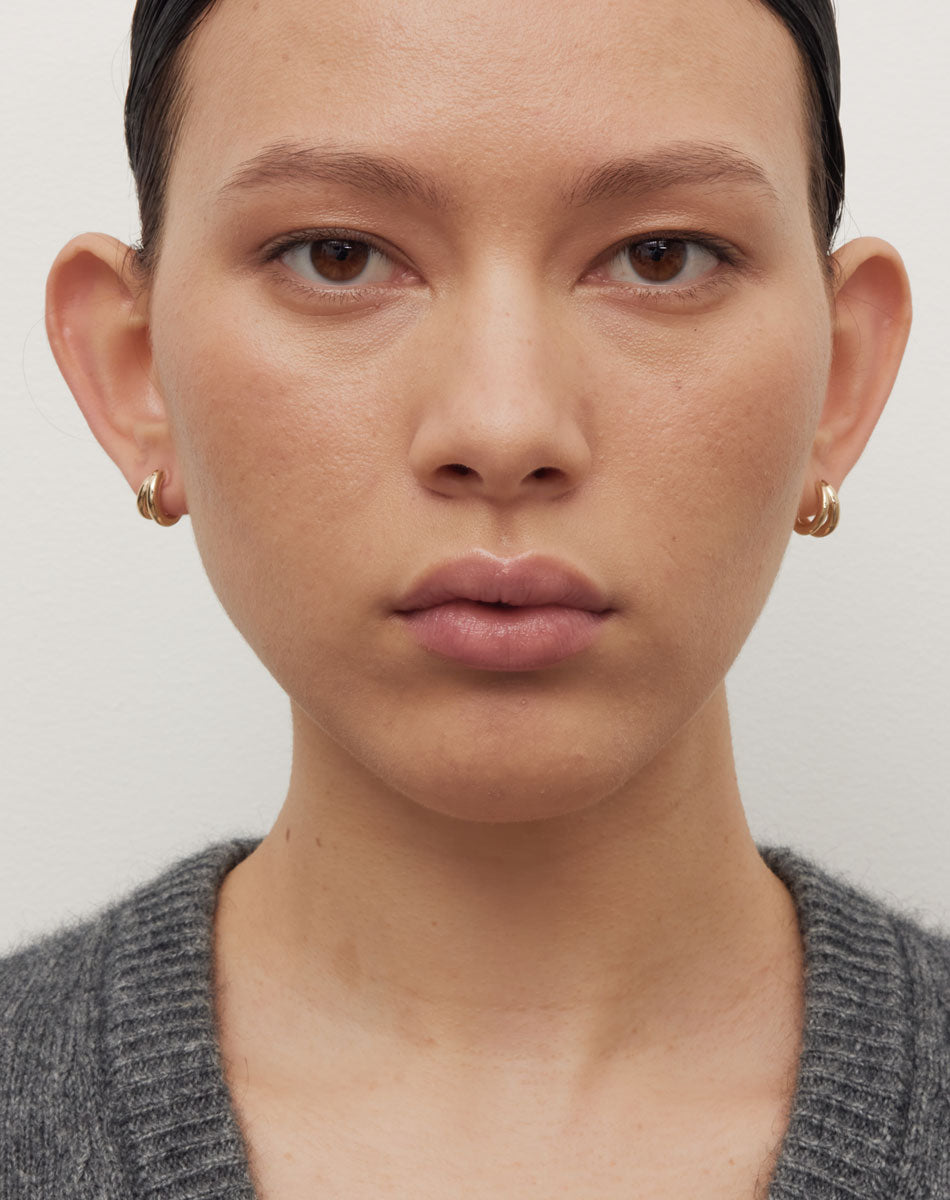 Meadowlark Small Coco Hoops - Gold