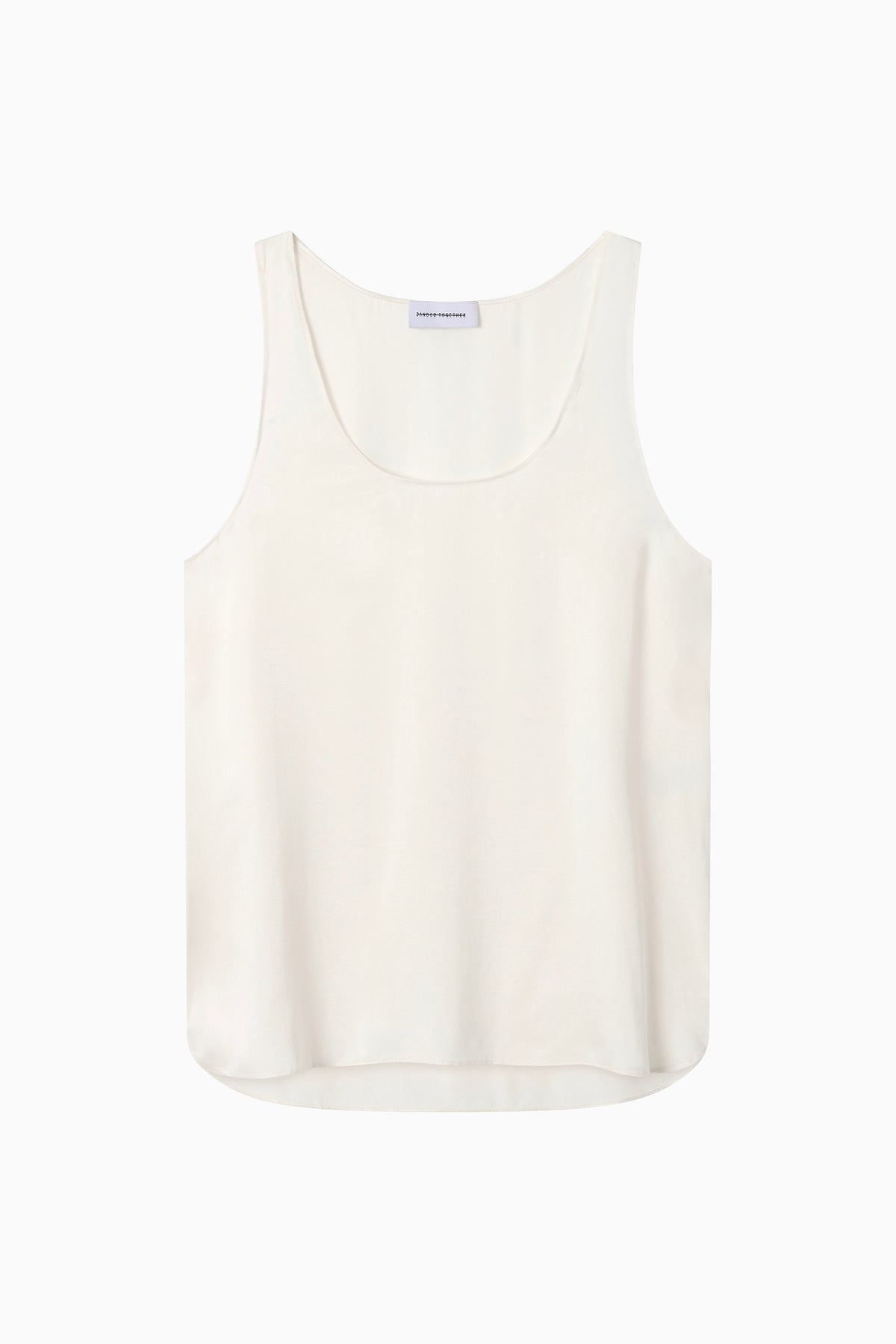 Perfect Silk Tank 2.0 - Whisper White Silk Satin