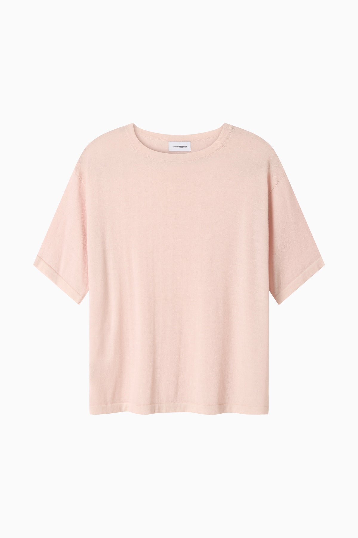 Longline Cashmere T - Almond Blossom