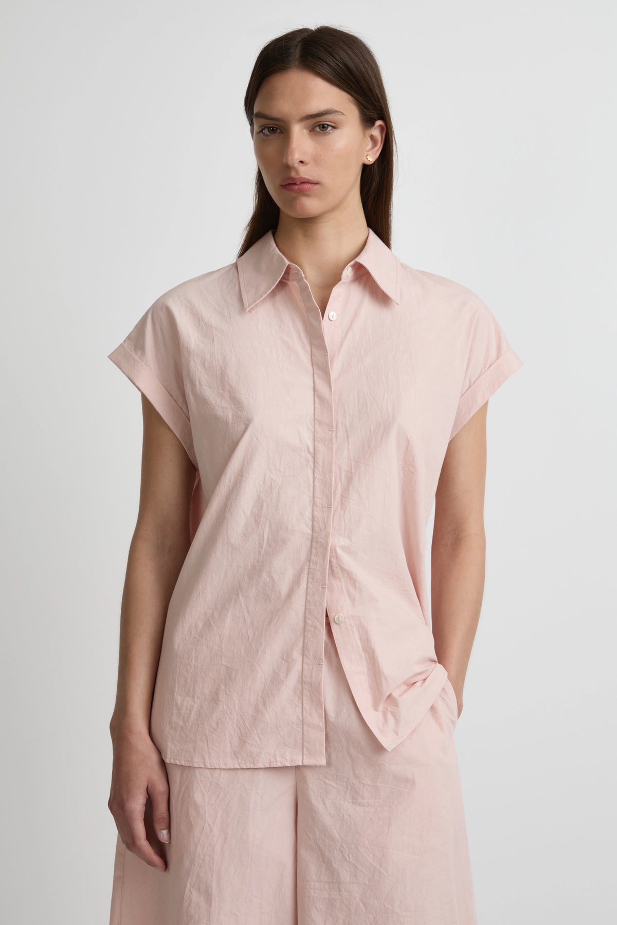 Heatwave Shirt - Almond Blossom Cotton
