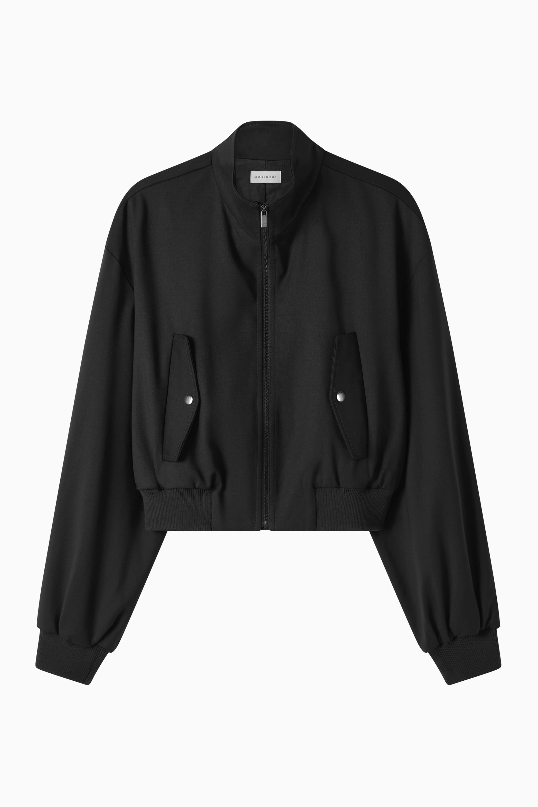 Baby Bomber - Black Wool