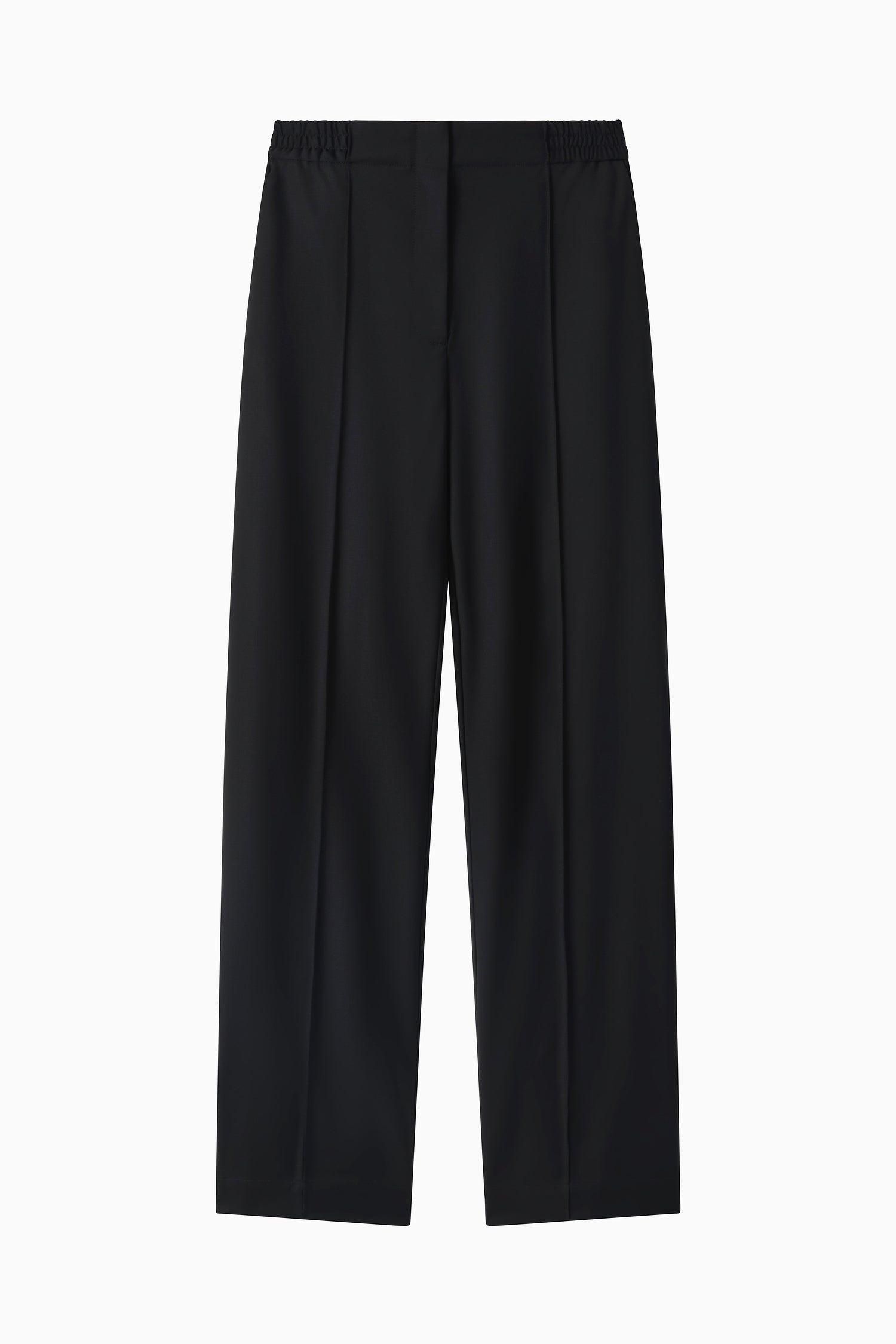Easy Pant - Black Wool
