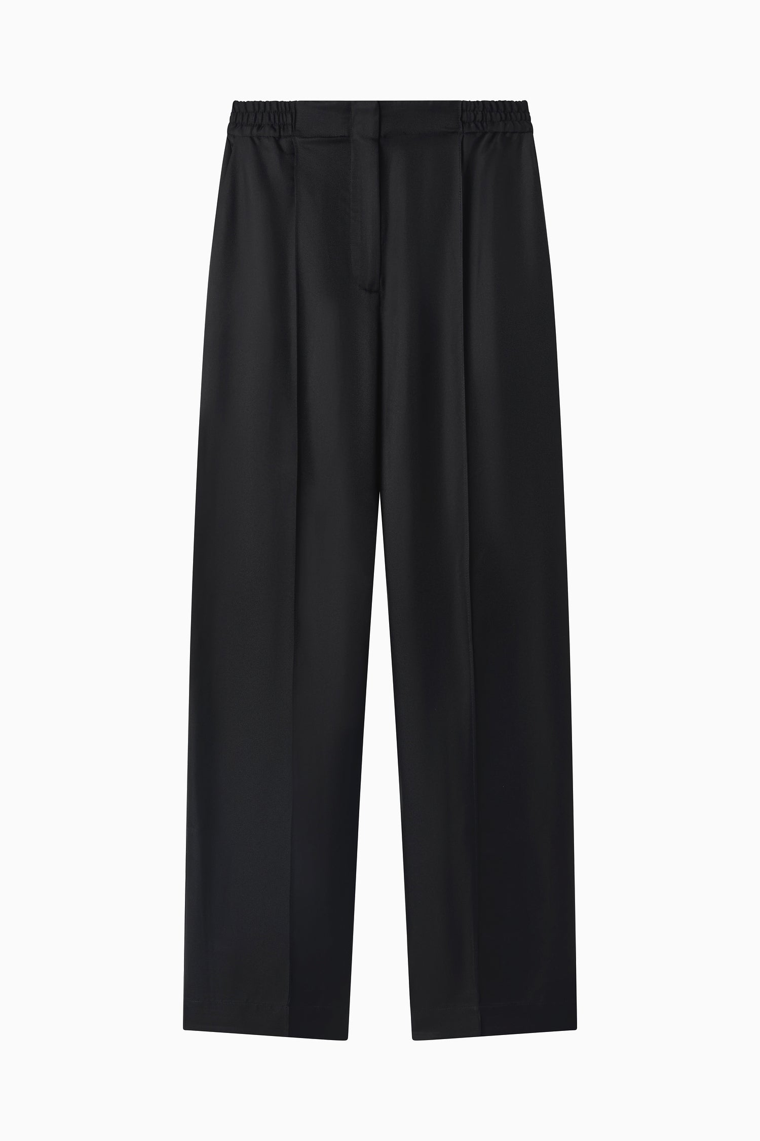 Easy Pant - Black Luxe Silk Twill