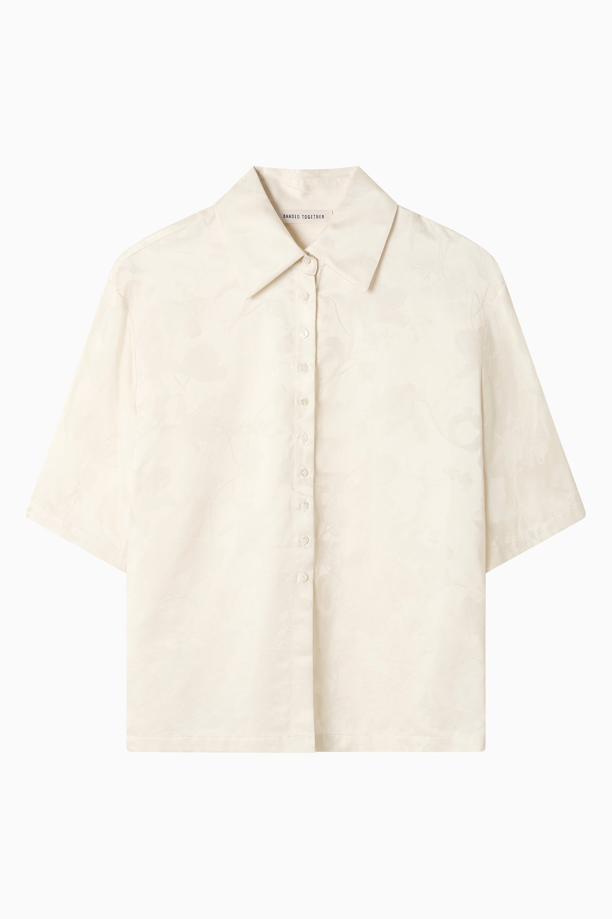 Mid Shirt - Heirloom Silk Cotton Jacquard