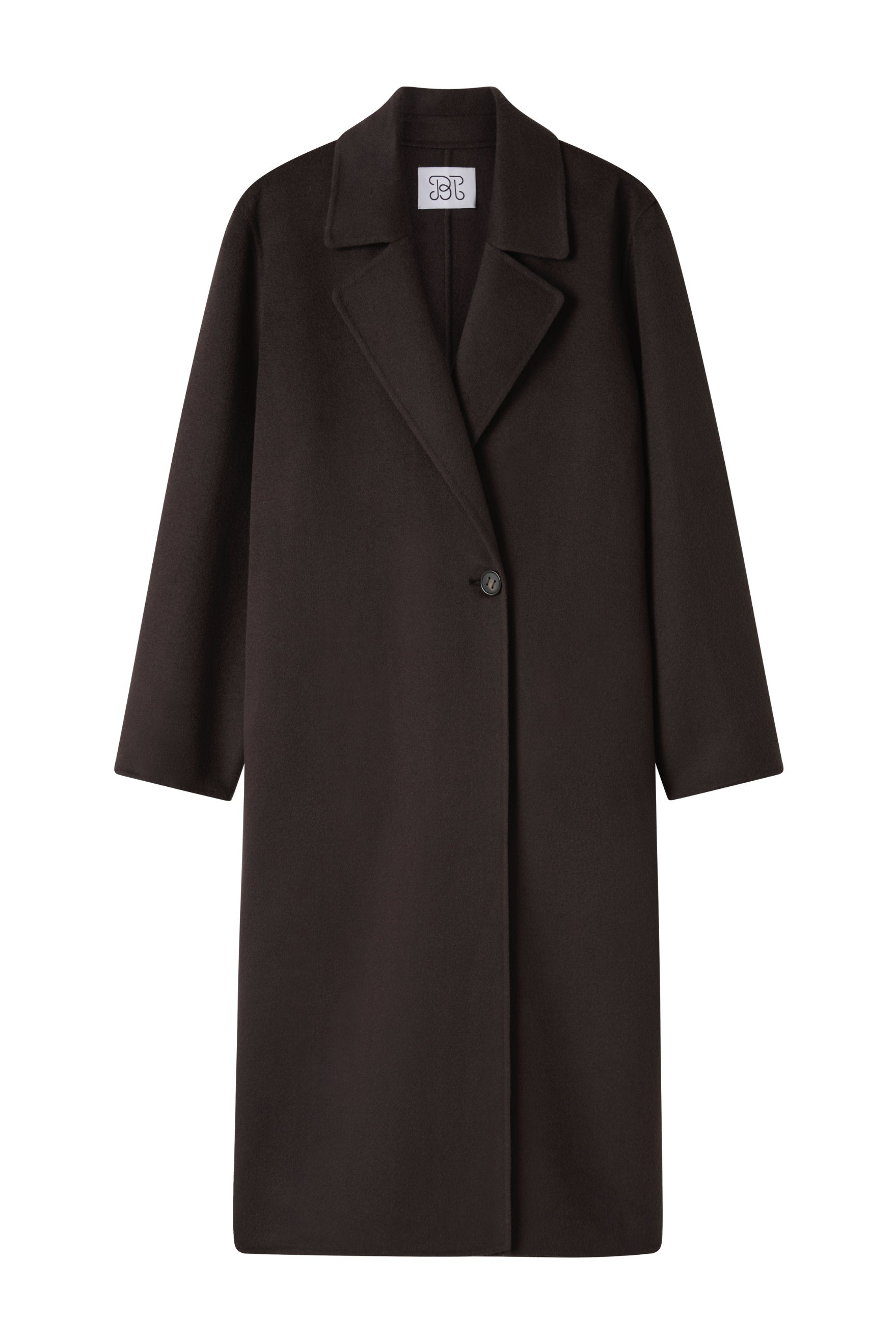 Cashmere Icon Coat - Dark Chocolate
