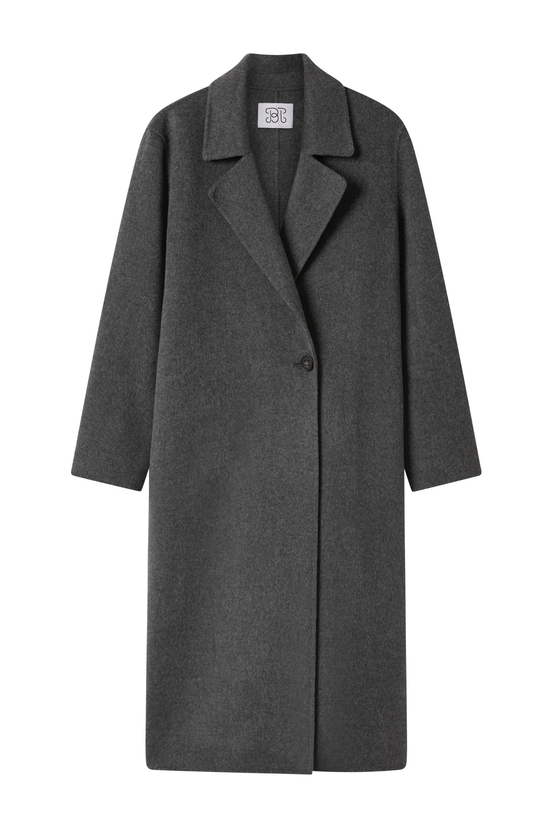 Cashmere Icon Coat - Charcoal Grey
