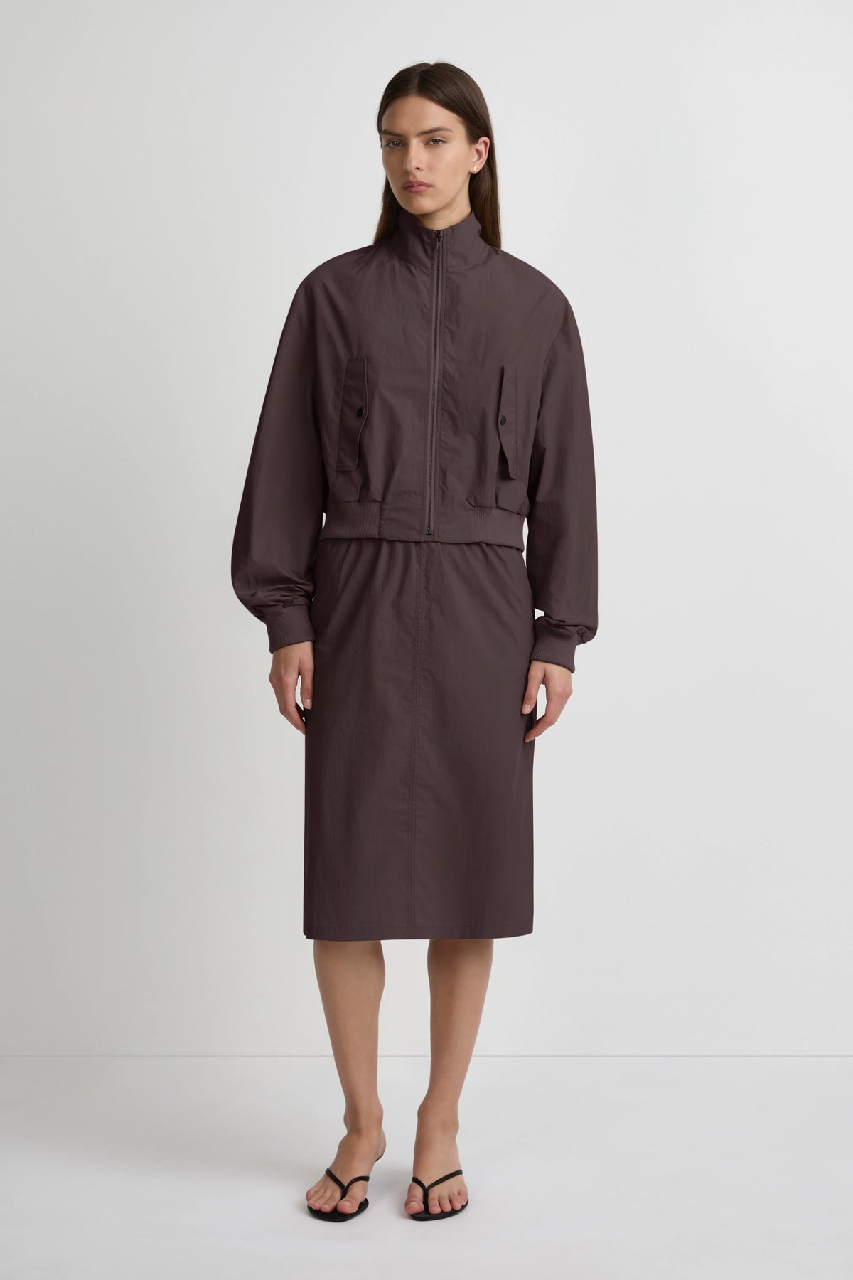 Origin Skirt - Muscatel Cotton