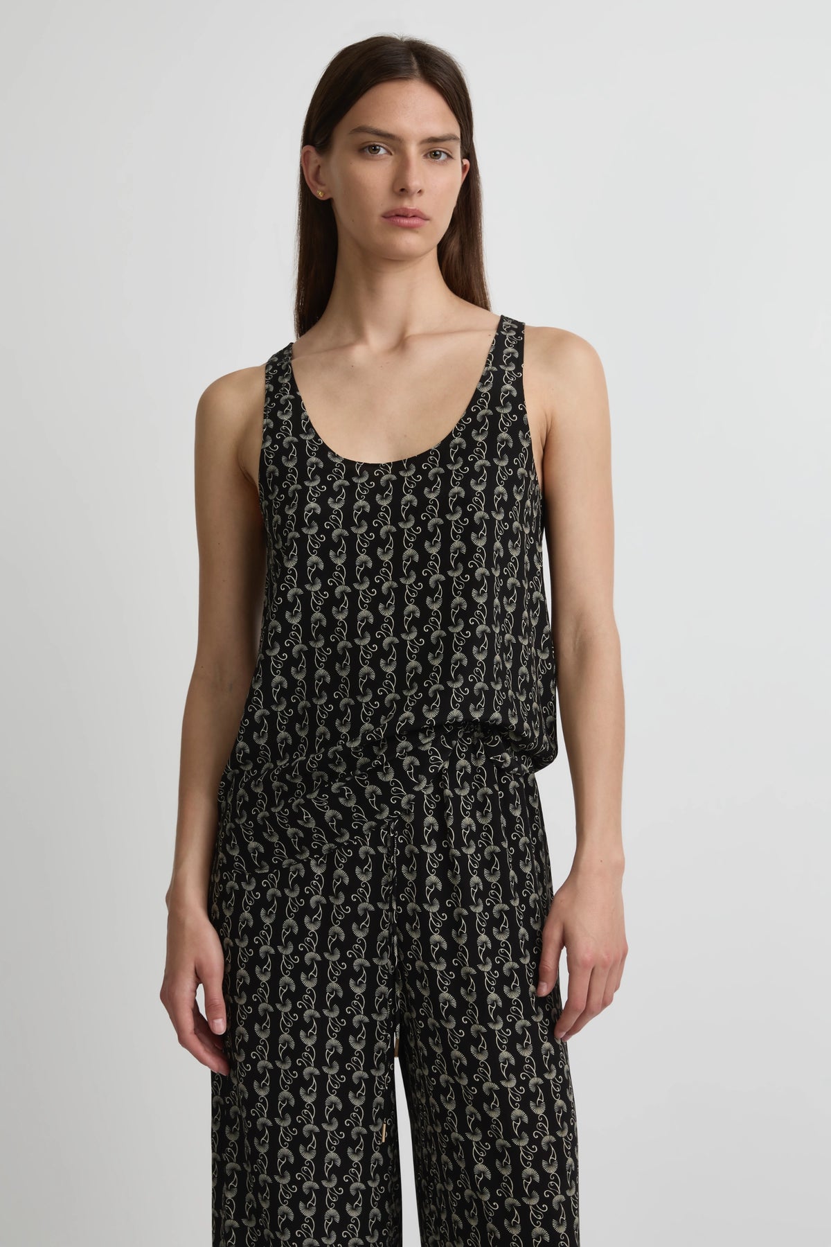Perfect Silk Tank 2.0 - Palma Print