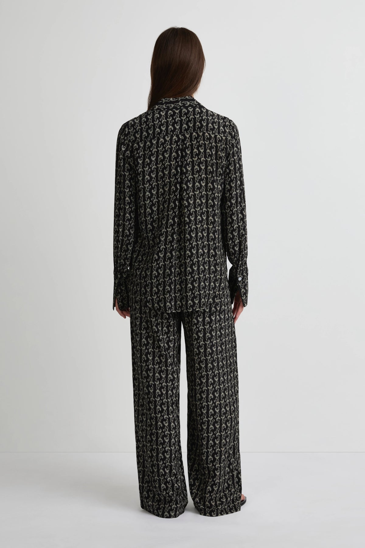 Perfect Shirt 2.0 - Palma Print Silk