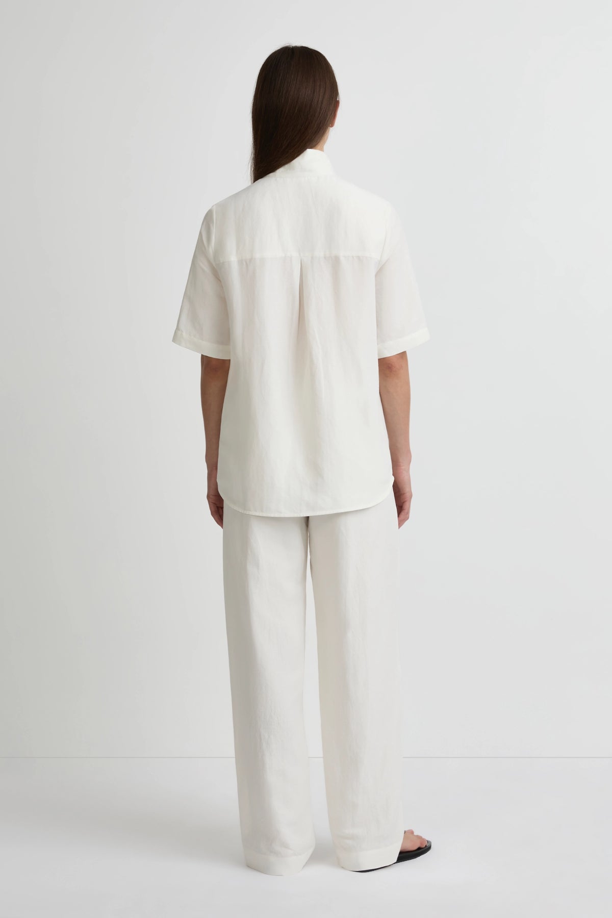 Edition Shirt - Salt Silk Linen