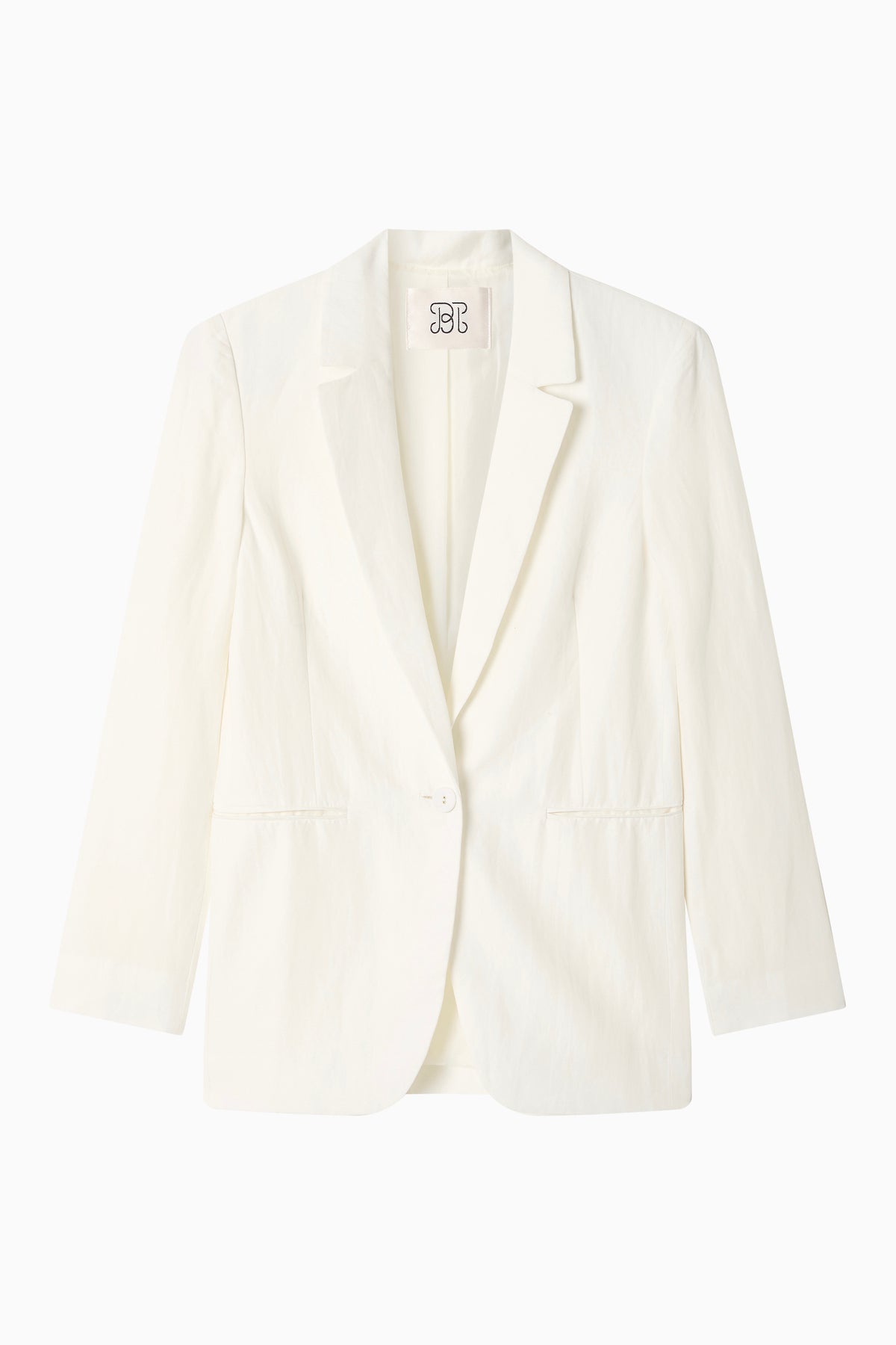 Easy Blazer - Salt Silk Linen