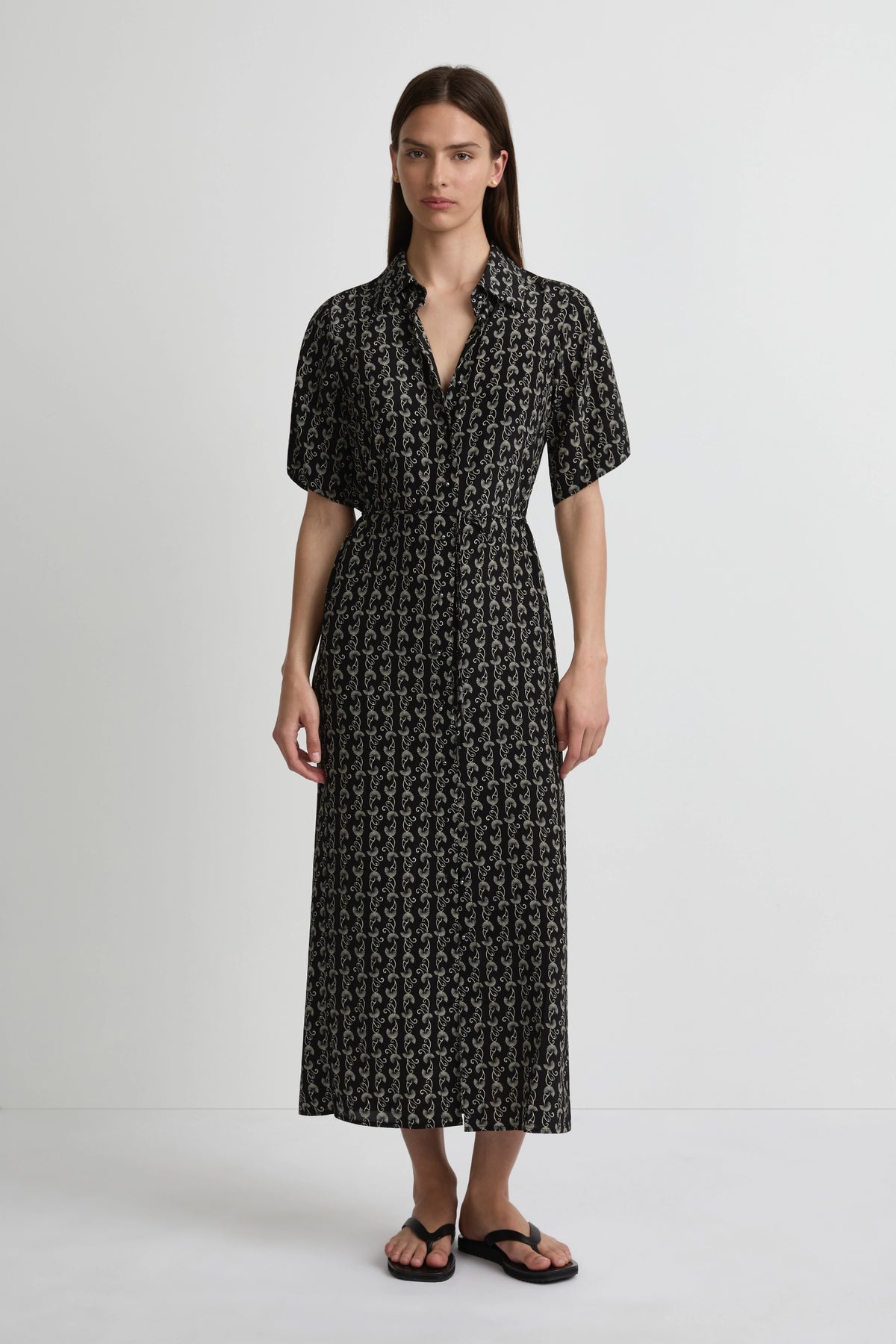 Edition Dress - Palma Print Silk