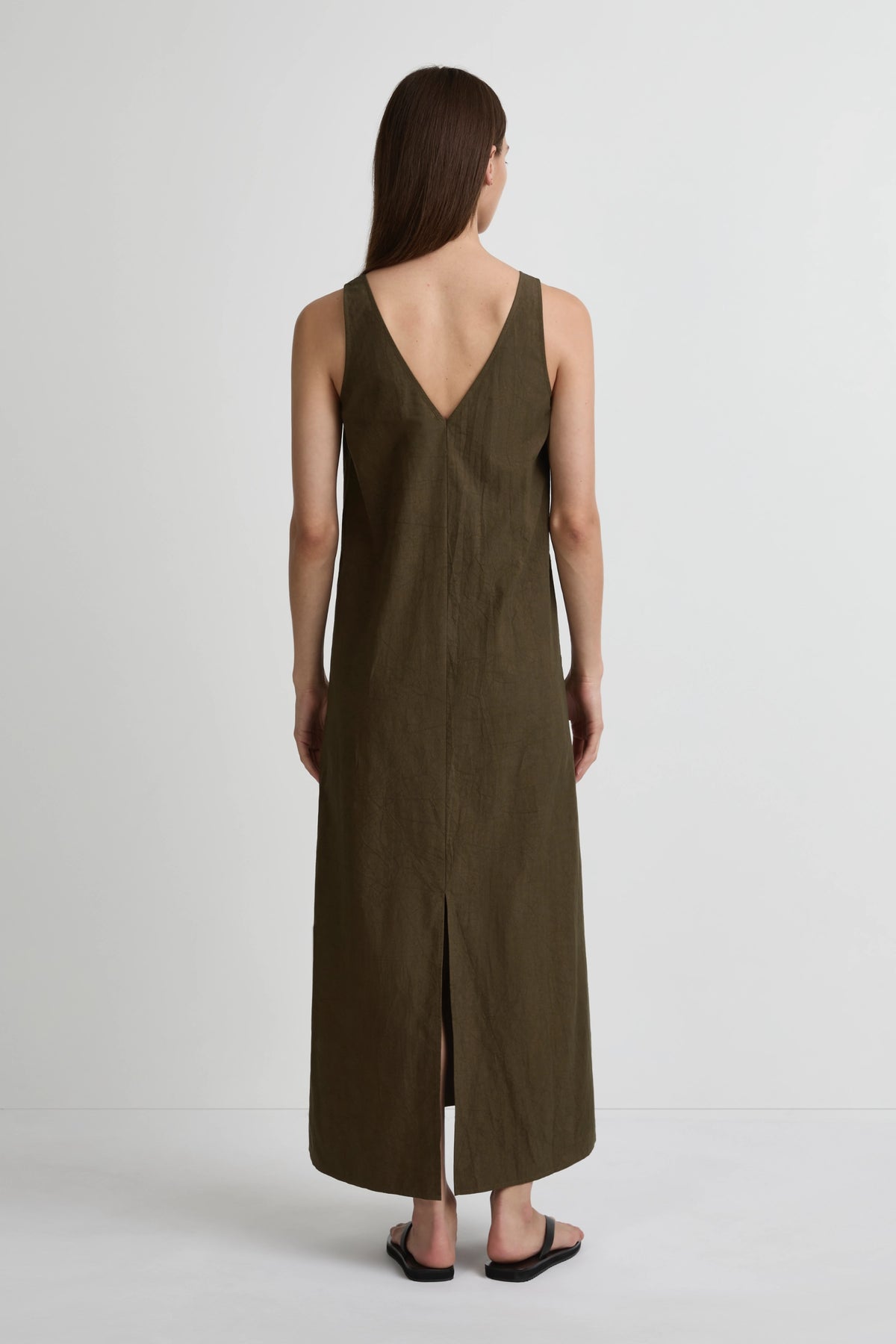 Easy Dress - Olivo Cotton