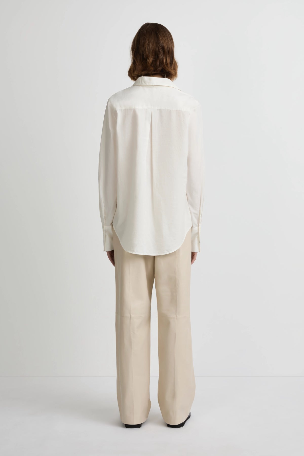 Perfect Shirt 2.0 - White Cotton Silk