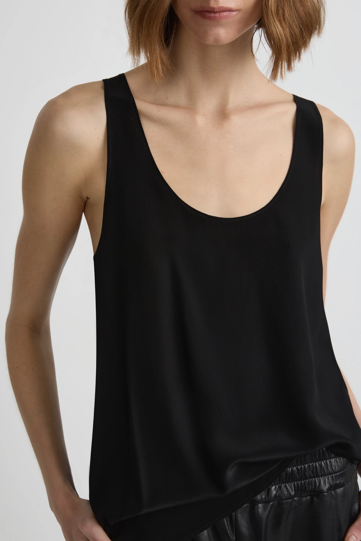 Perfect Silk Tank 2.0 - Black Silk CDC