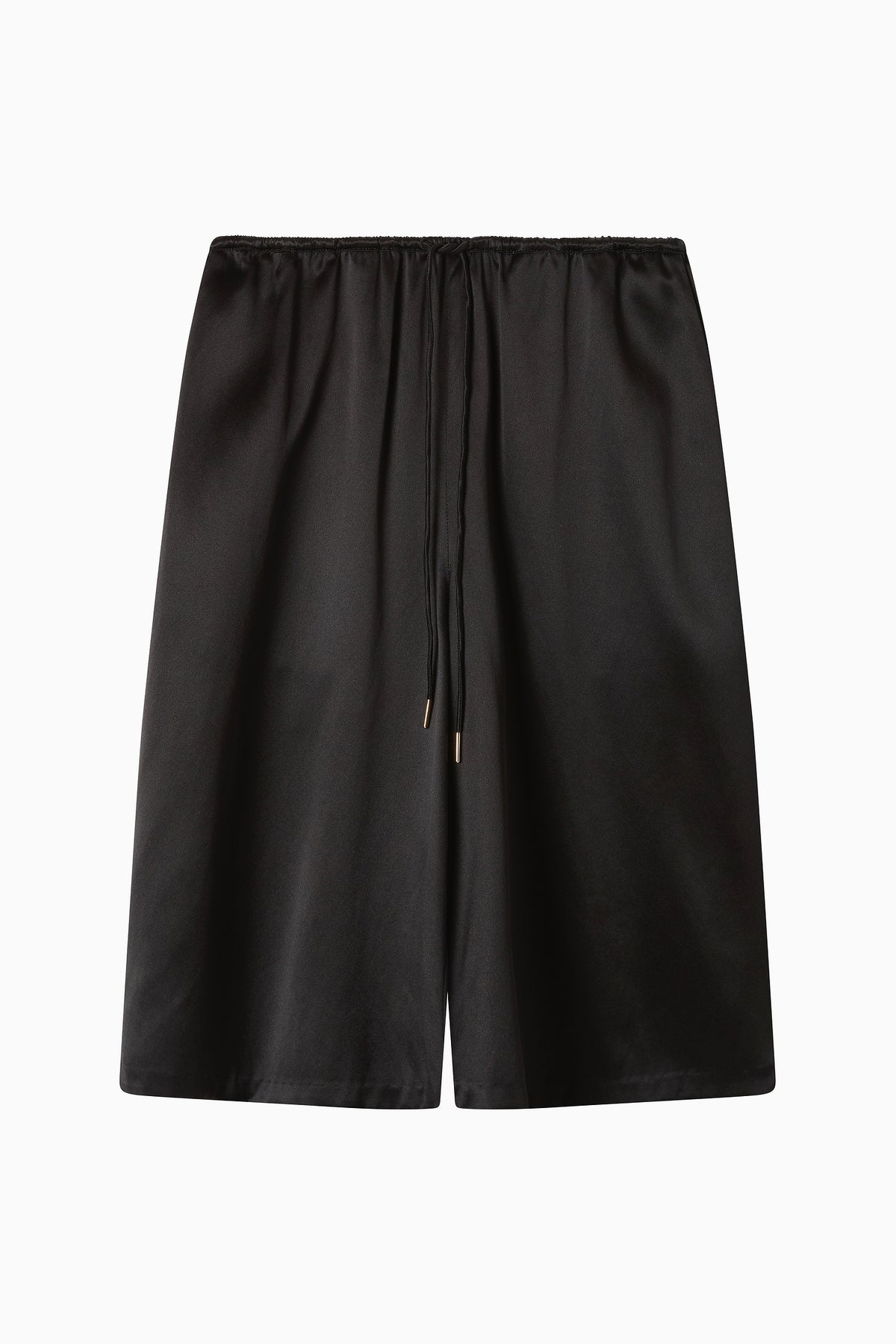 Resort Culotte - Black Luxe Silk