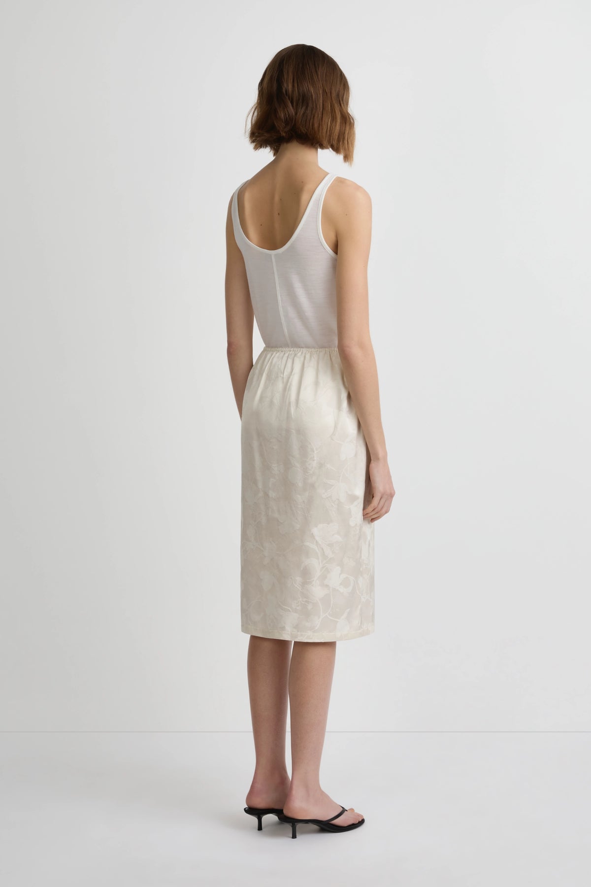 Origin Skirt - Heirloom Silk Cotton Jacquard