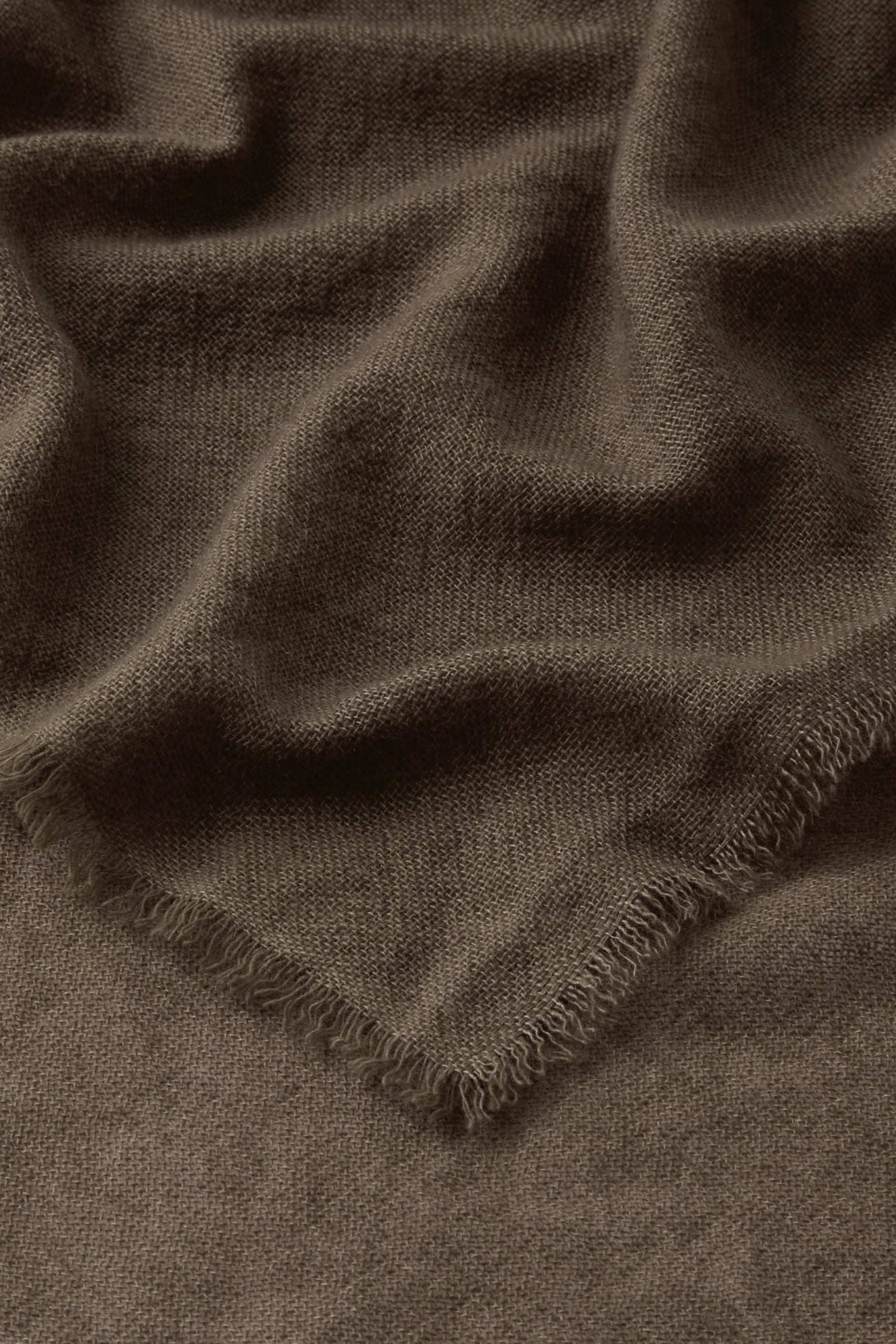 Cashmere Whisper Thin Scarf - Dark Moss