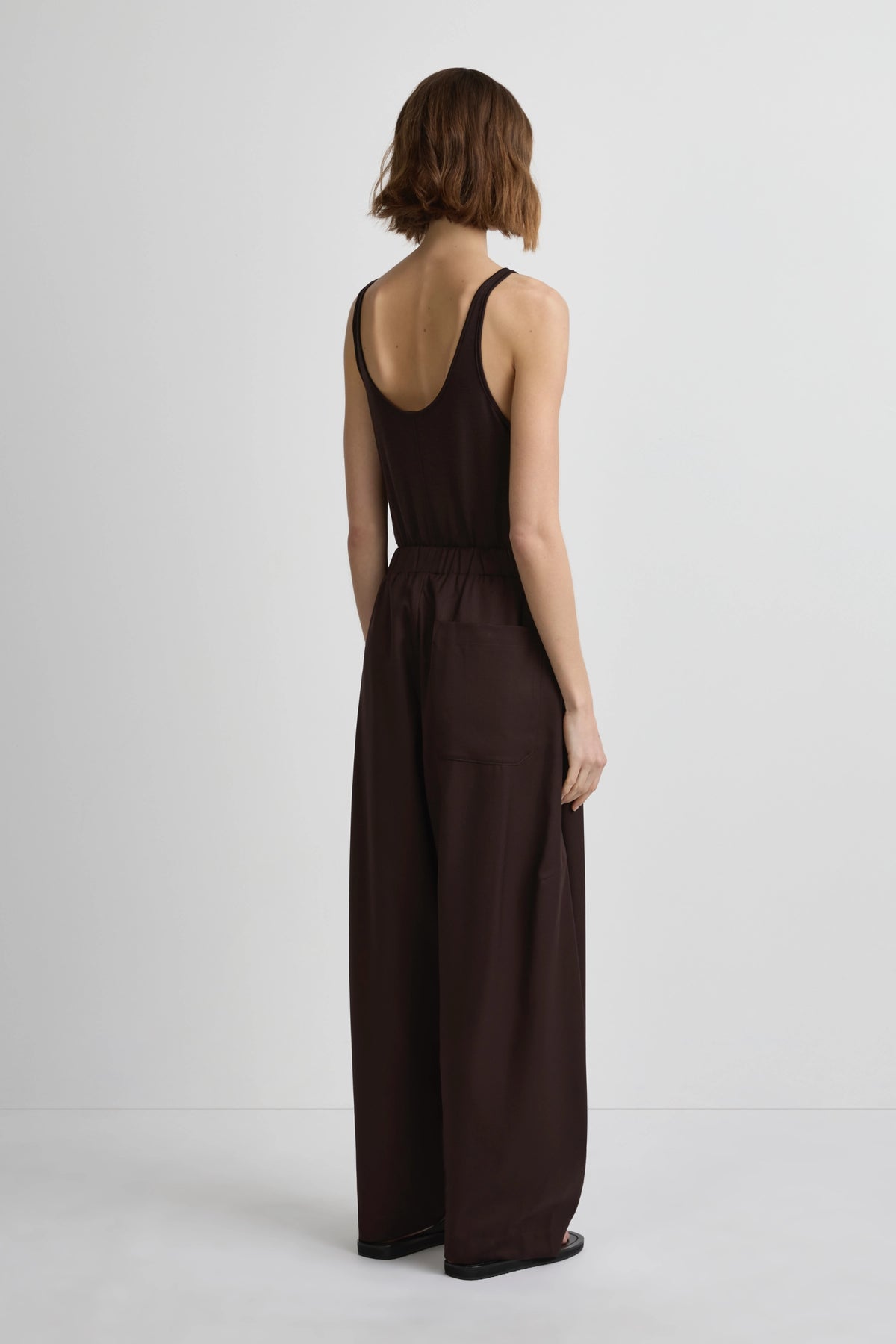 Runaround Pant - Cafe Solo Wool