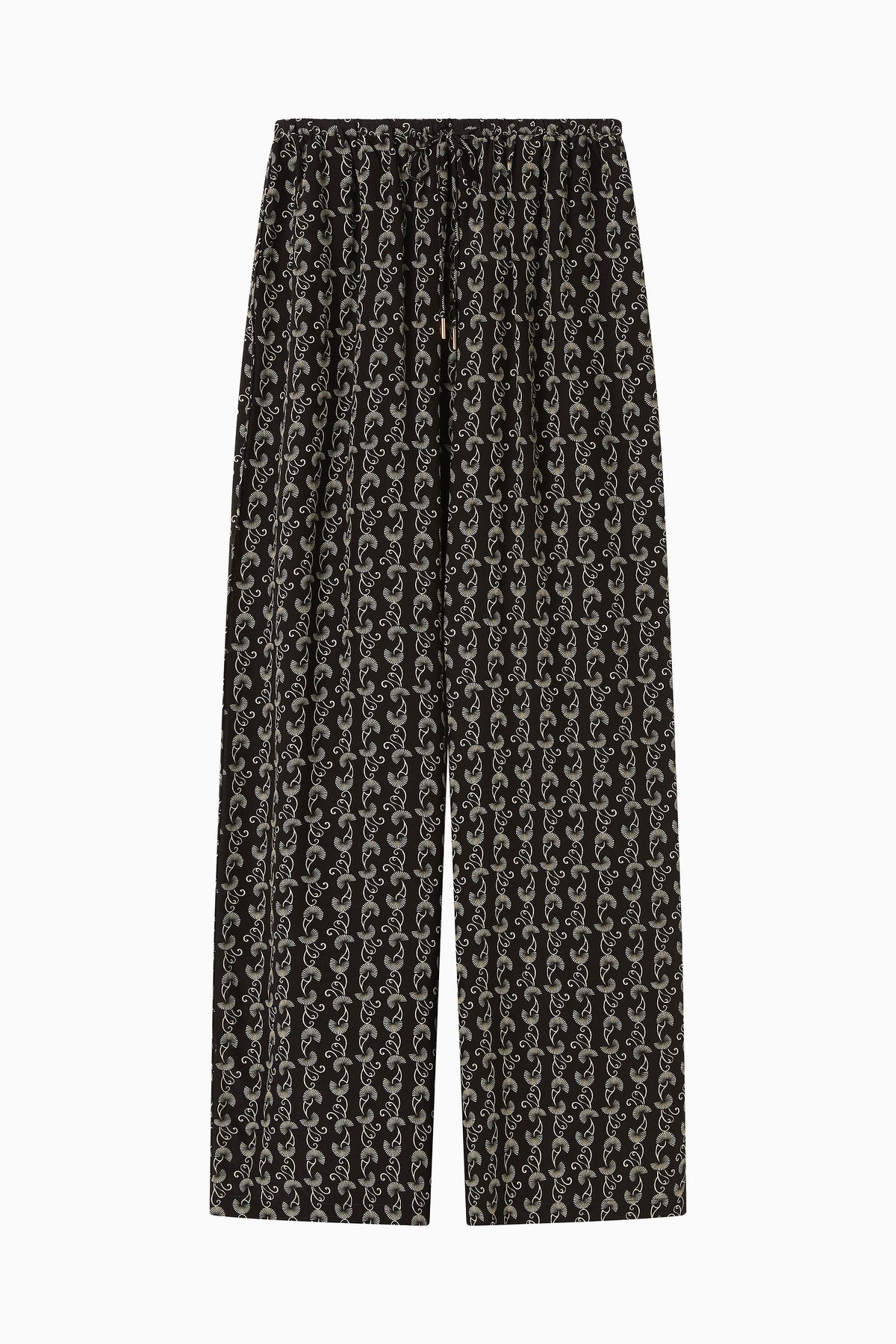 Resort Pant - Palma Print Silk
