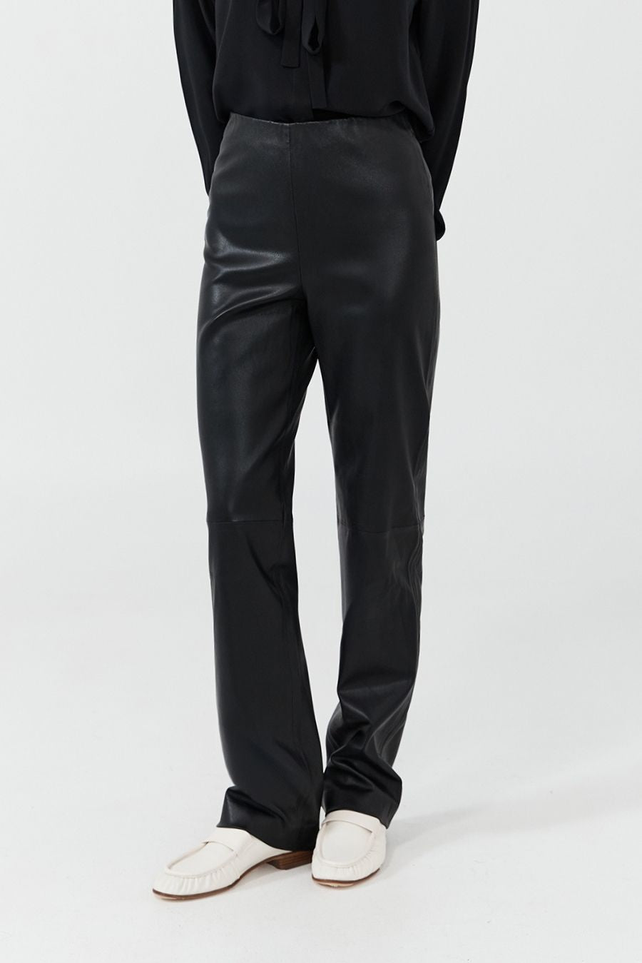Clean Slate Leather Pant - Black