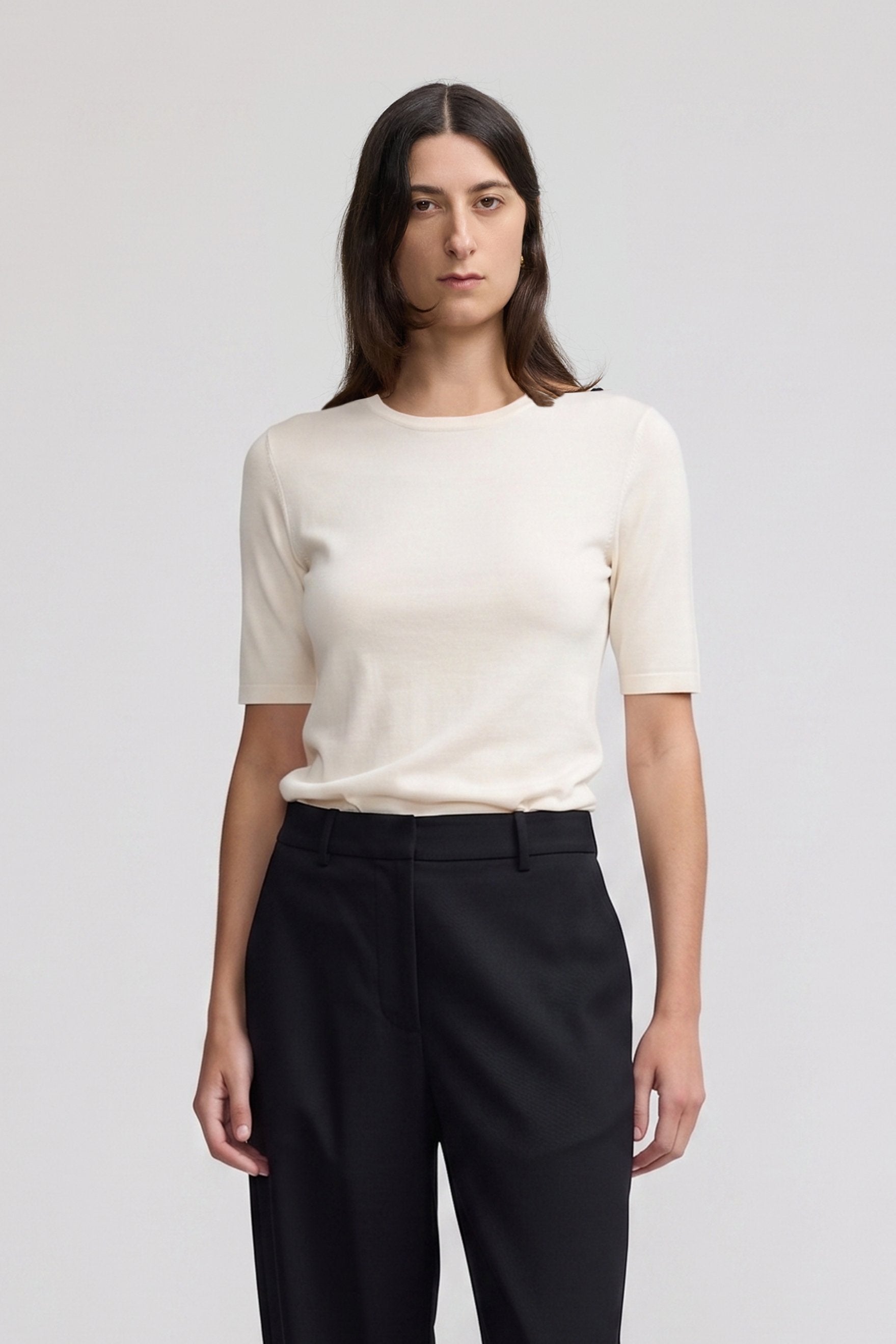 Merino Tee - Off White
