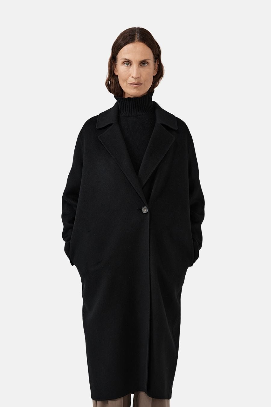 Cashmere Icon Coat - Black