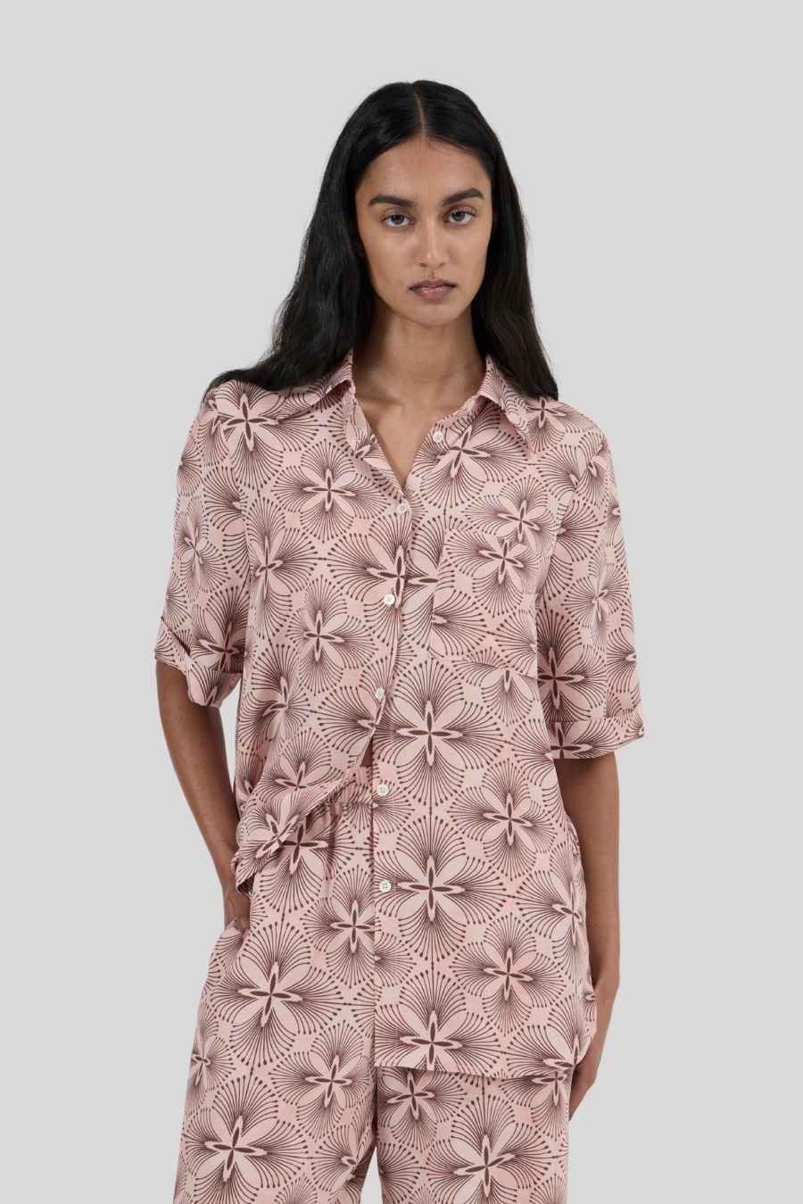 Safari Silk Shirt 2.0 - Astoria Pink