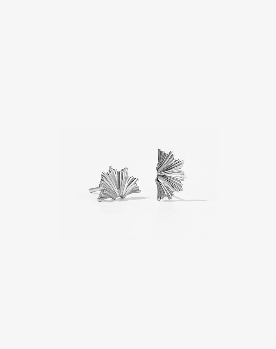 Meadowlark Small Vita Stud Earrings - Silver