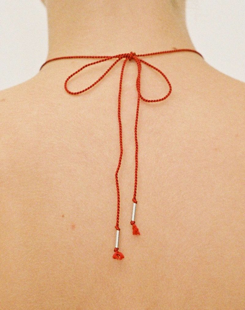 Meadowlark Magda String Necklace - Silver