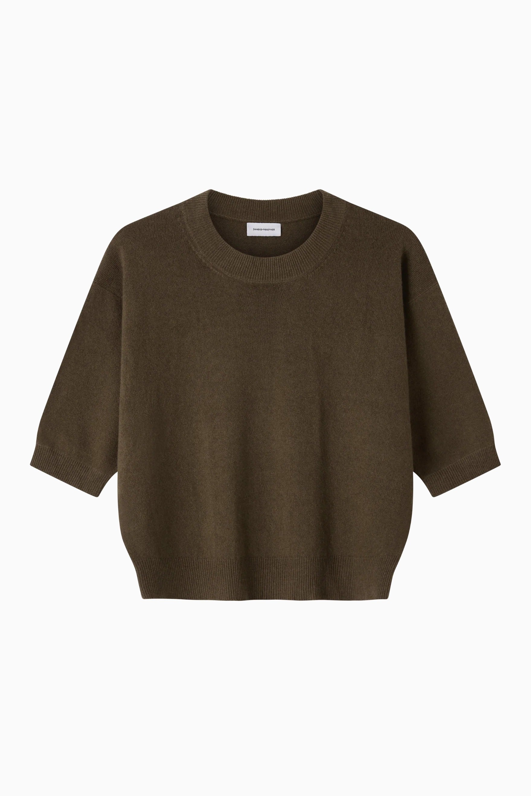 Cashmere Haven Knit - Dark Moss flatlay