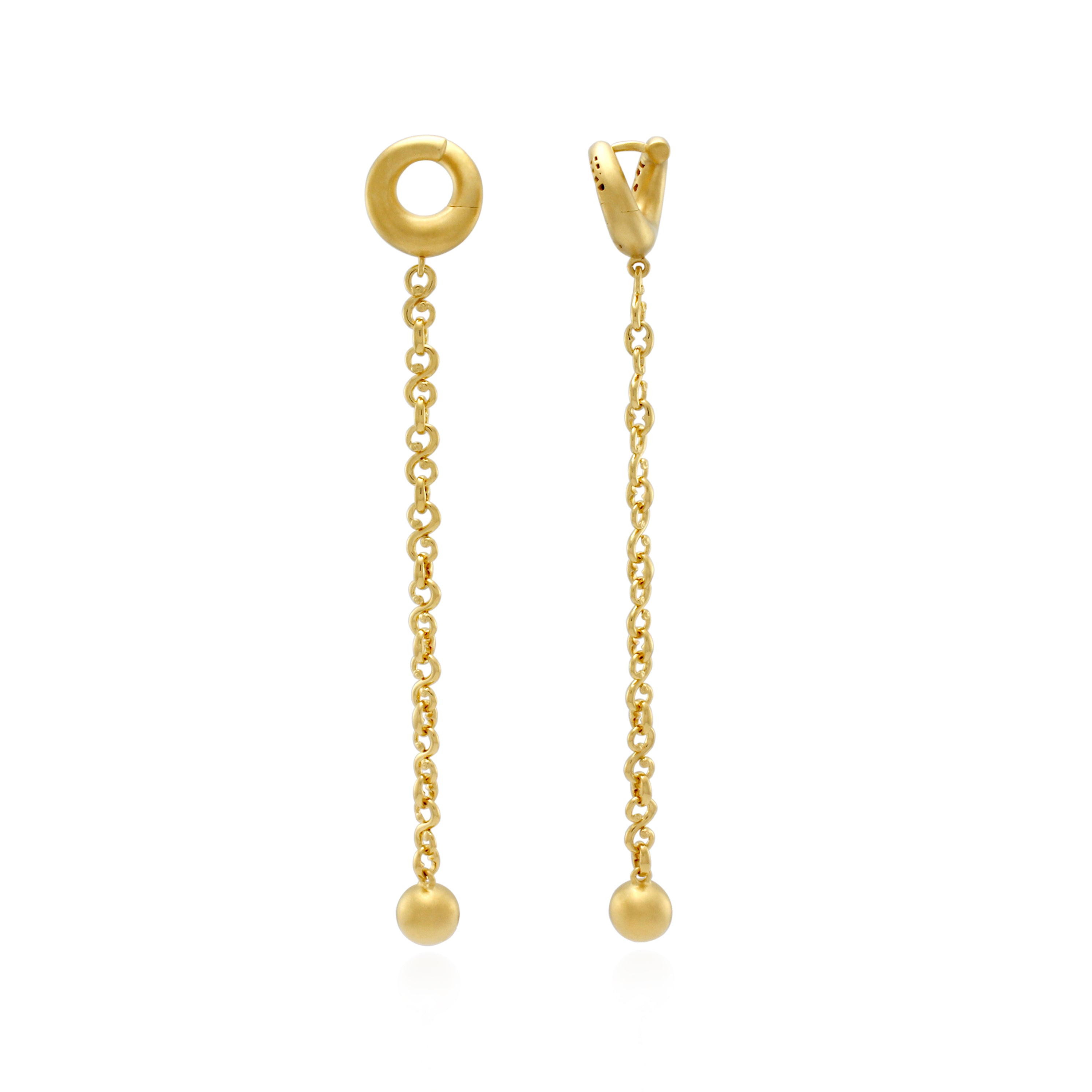 Miriam Loop - Shoulder Grazer Gold by Mineraleir - Banded Together