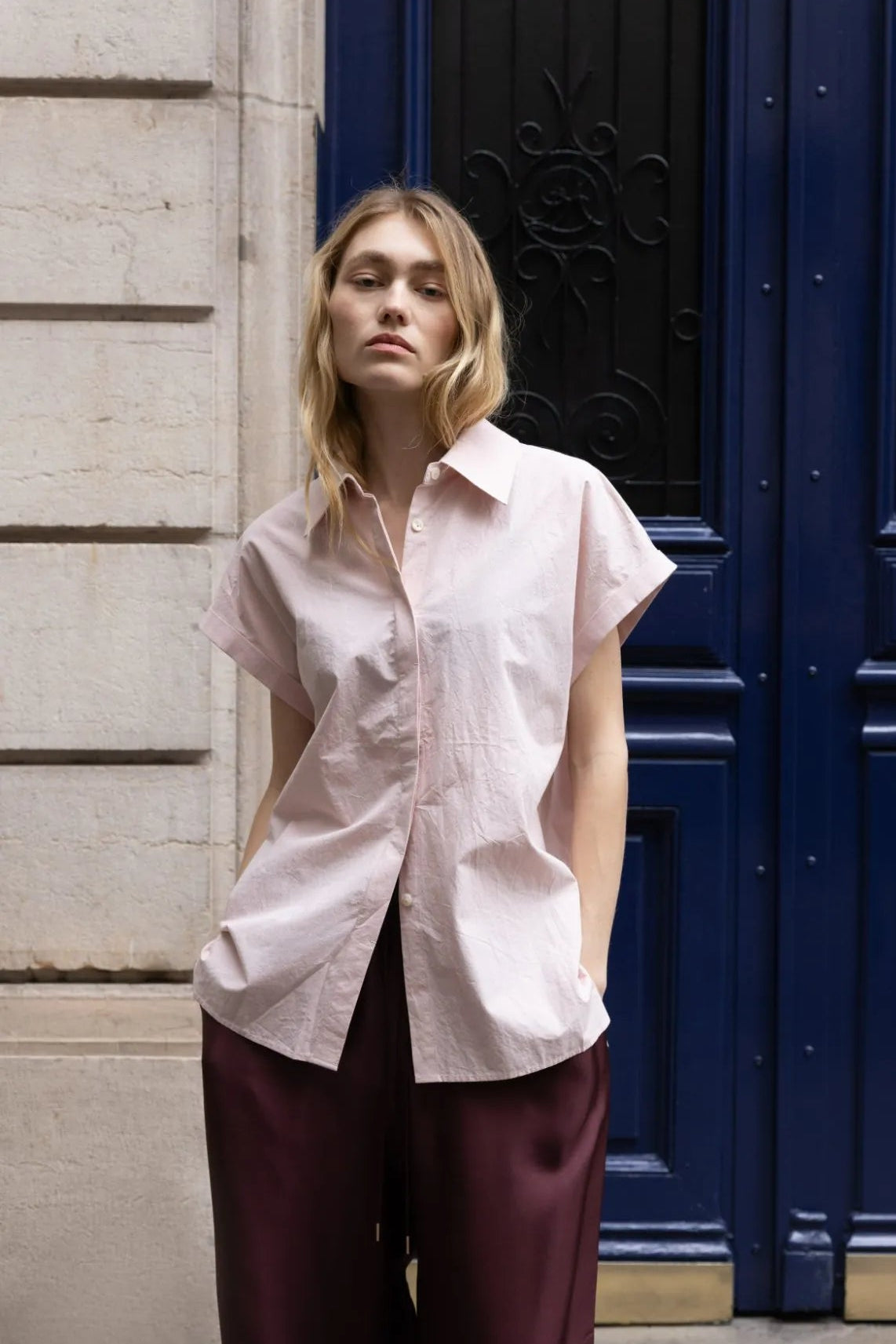 Heatwave Shirt - Almond Blossom Cotton