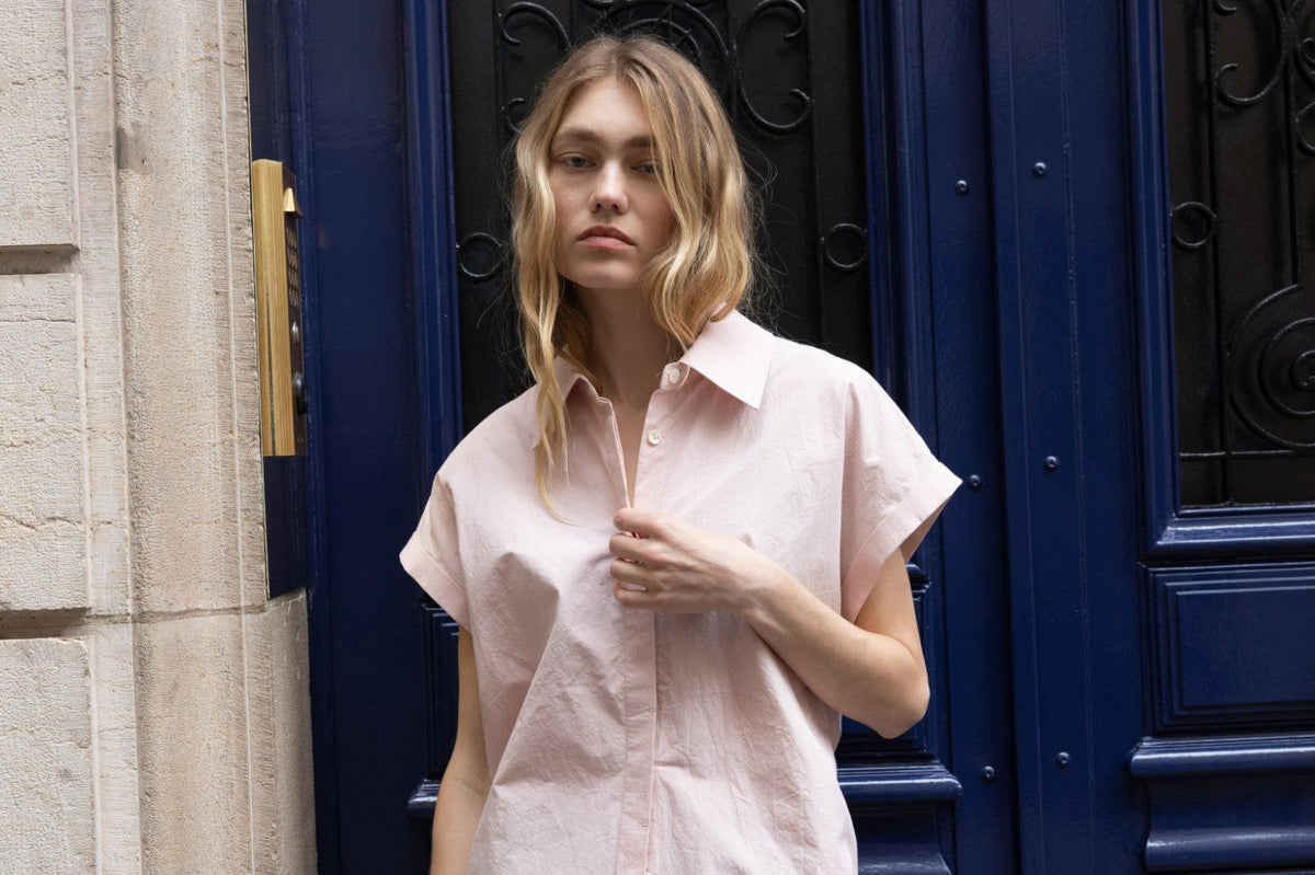 Heatwave Shirt - Almond Blossom Cotton