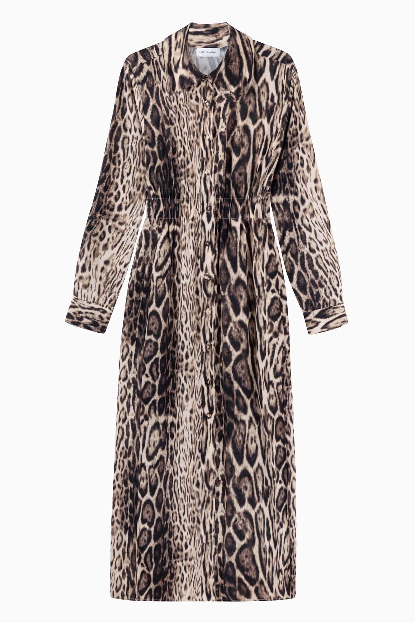 The Hero Dress - Leopard Brown - Banded Together