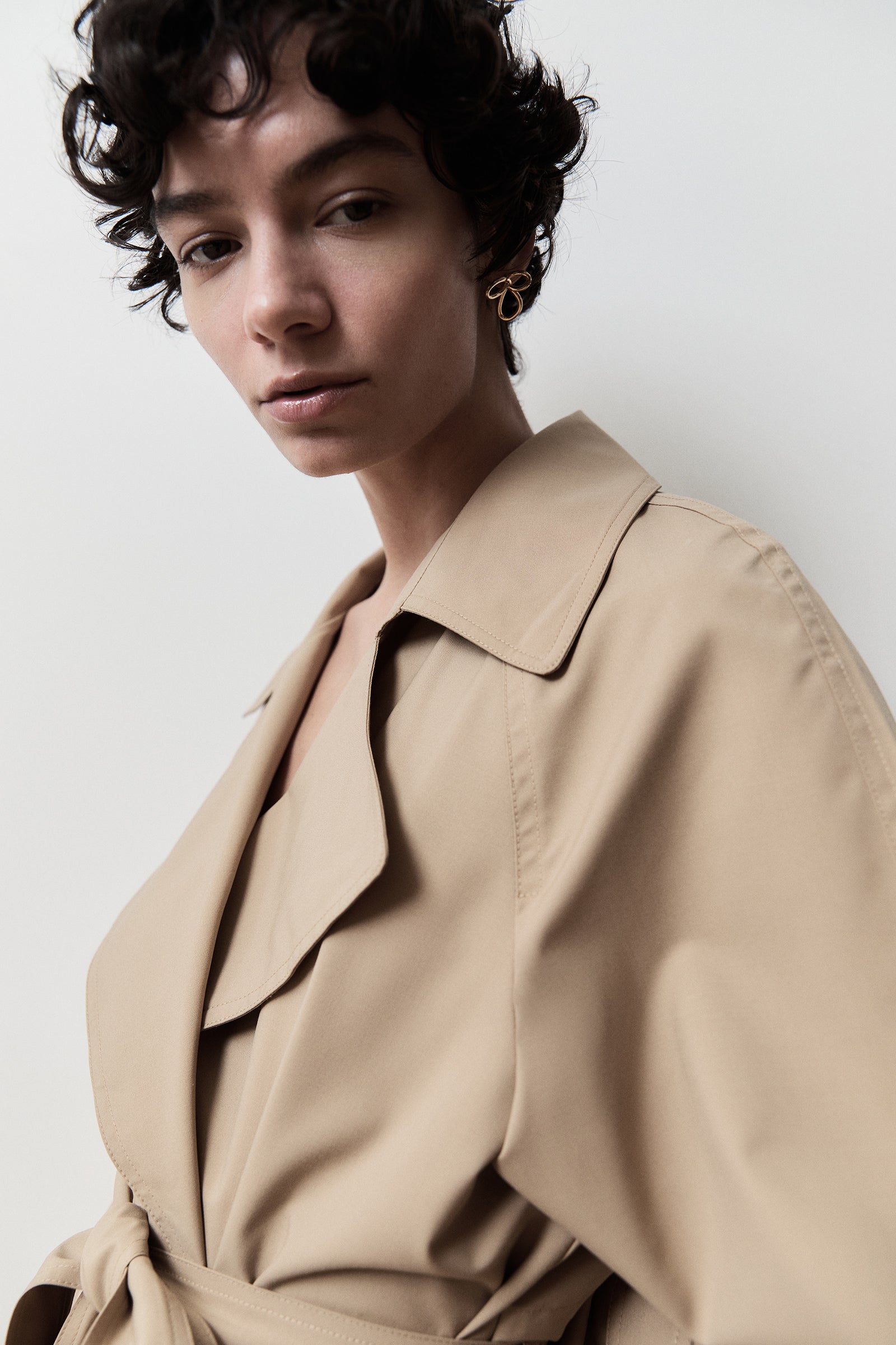 Ultrafine Wool Trench Coat - Banded Together