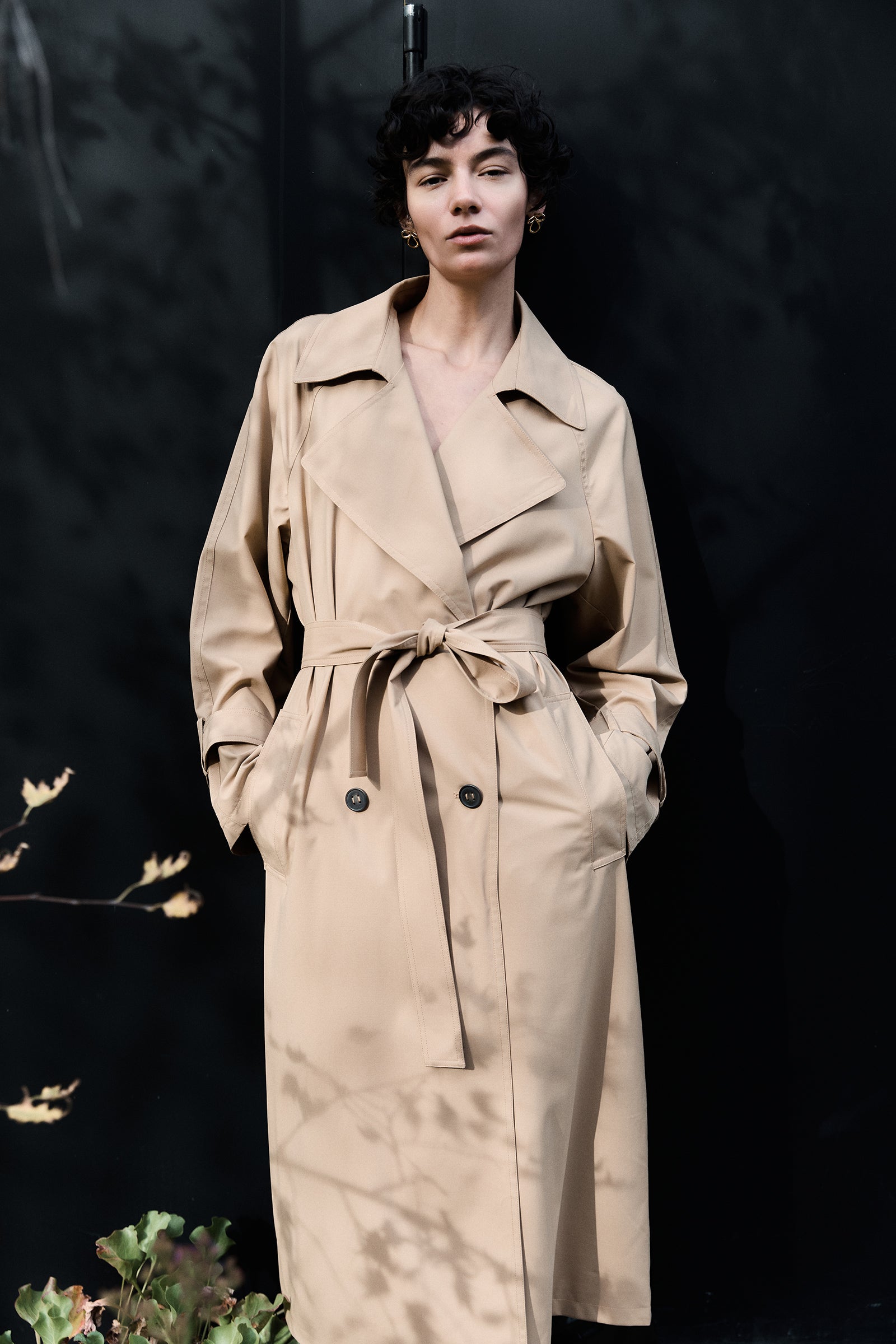 Ultrafine Wool Trench Coat - Banded Together