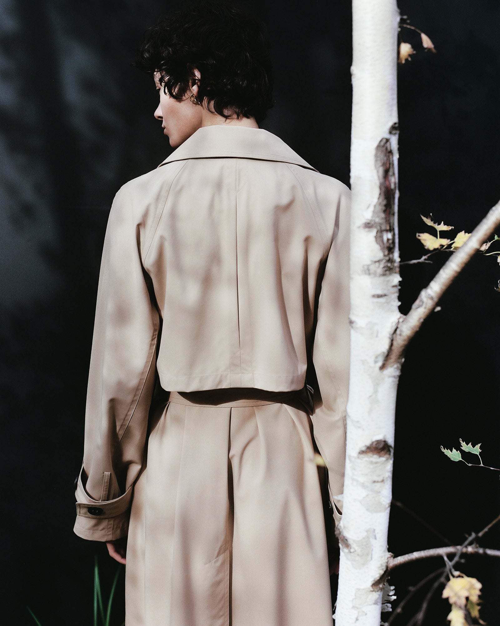 Ultrafine Wool Trench Coat - Banded Together