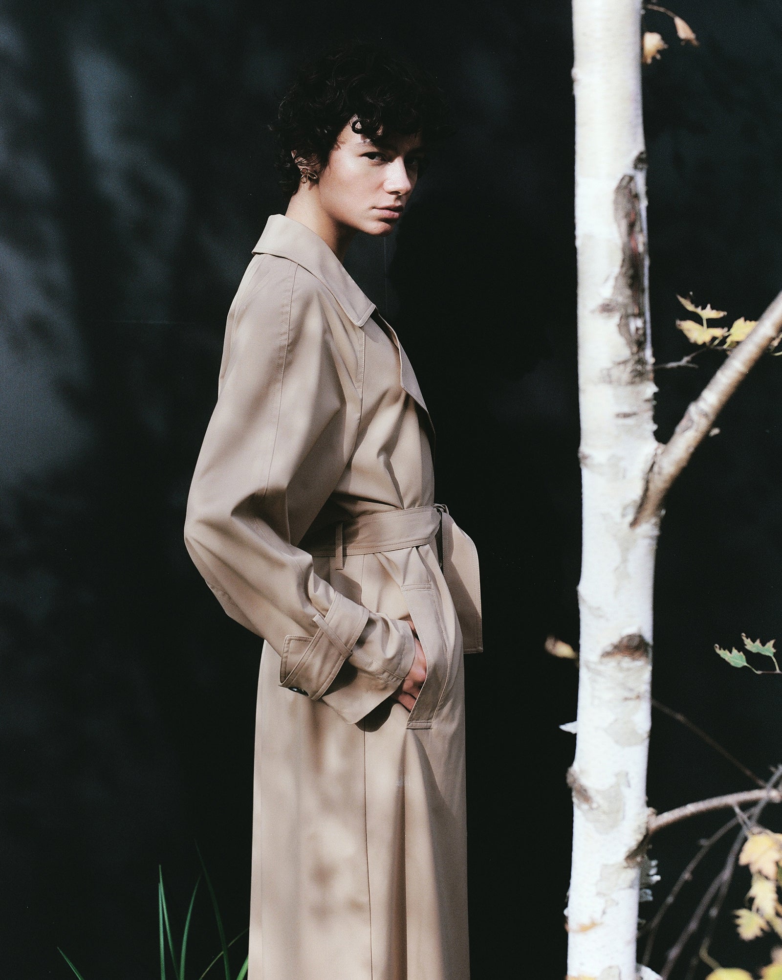 Ultrafine Wool Trench Coat - Banded Together