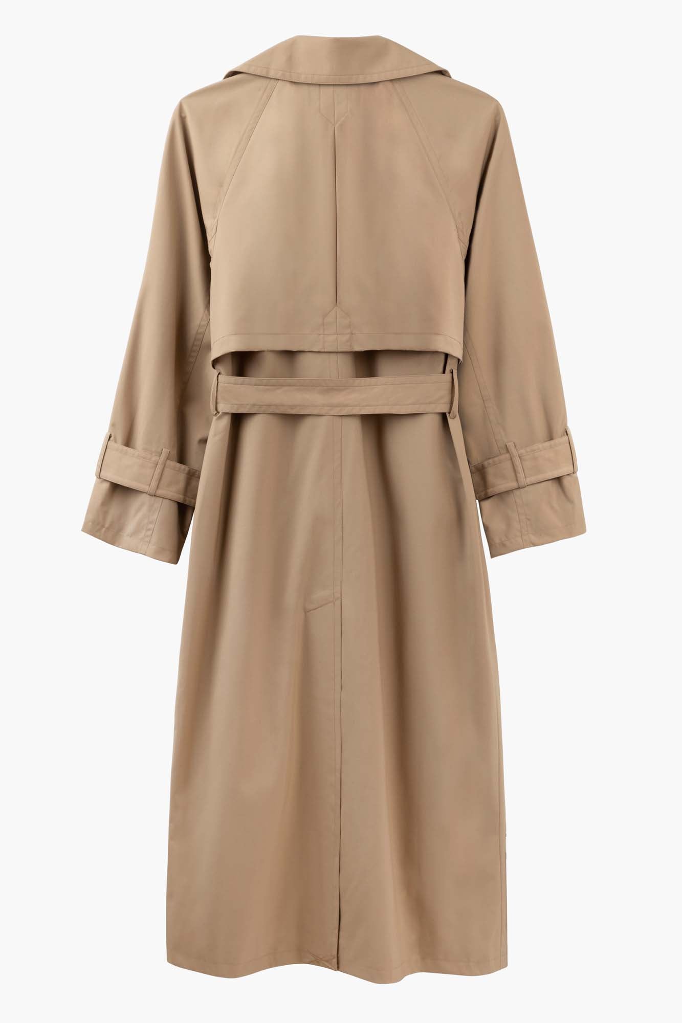Ultrafine Wool Trench Coat - Banded Together